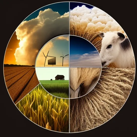 Agricultural Fibers, Climate, and the Carbon Cycle